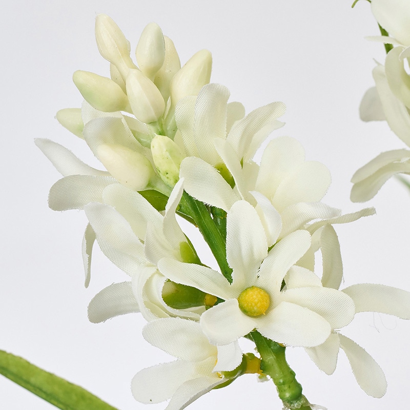 東京堂 造花 ヒヤシンスブッシュ クリーム FM002692-001 1本(ご注文単位1本)【直送品】