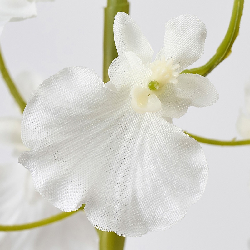 東京堂 造花 マリーオンシジウム ホワイト FM302513-001 1本(ご注文単位1本)【直送品】