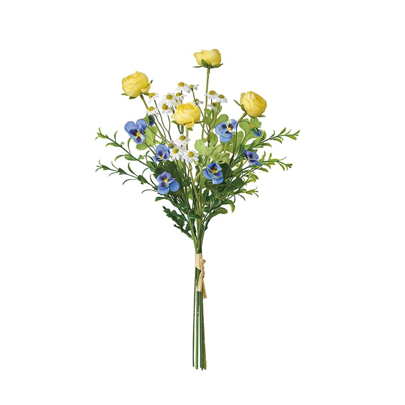 東京堂 造花 ラナンミディブーケ イエロー FM008324-004 1束（ご注文単位1束）【直送品】