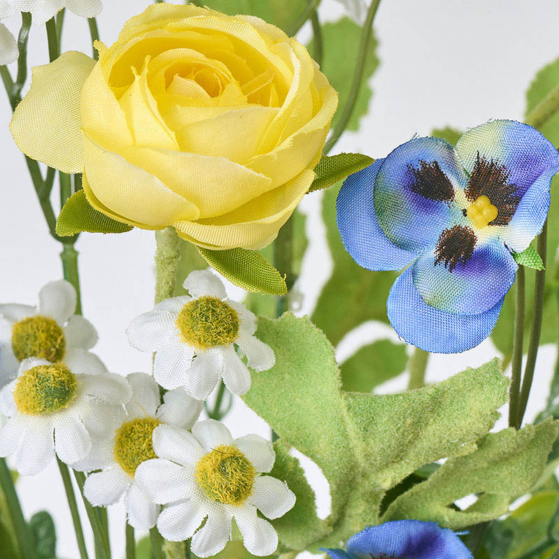 東京堂 造花 ラナンミディブーケ イエロー FM008324-004 1束(ご注文単位1束)【直送品】