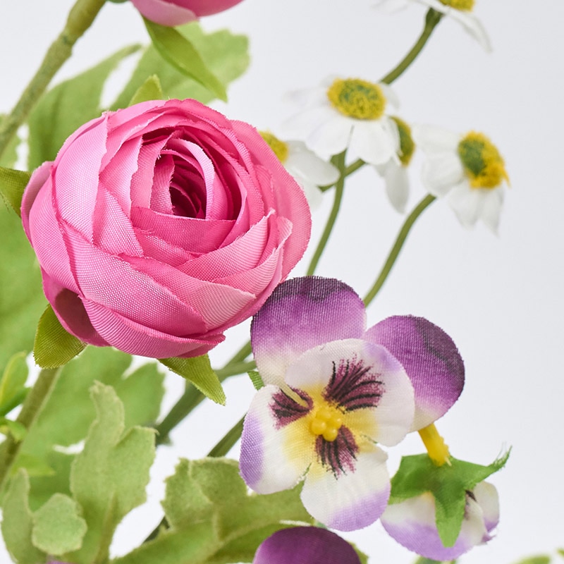 東京堂 造花 ラナンミディブーケ ビューティ FM008324-016 1束（ご注文単位1束）【直送品】