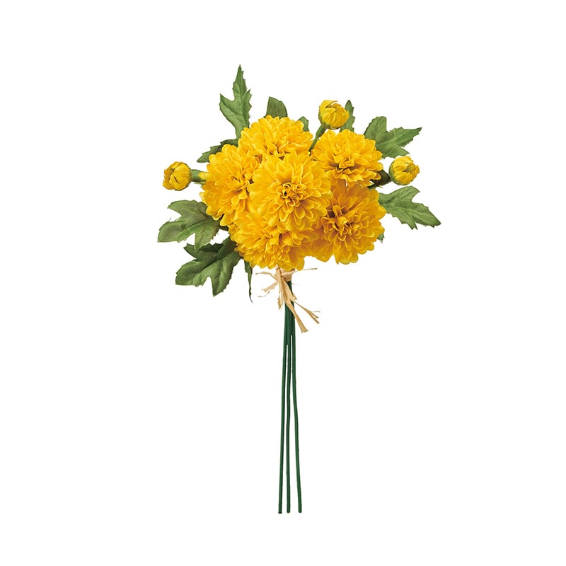 東京堂 造花 小菊ピック イエロー FM003037-004 1束（ご注文単位1束）【直送品】