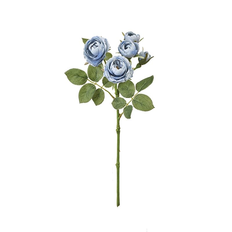 東京堂 造花 メリンダローズ ライトブルー FM009087-105 1本（ご注文単位1本）【直送品】