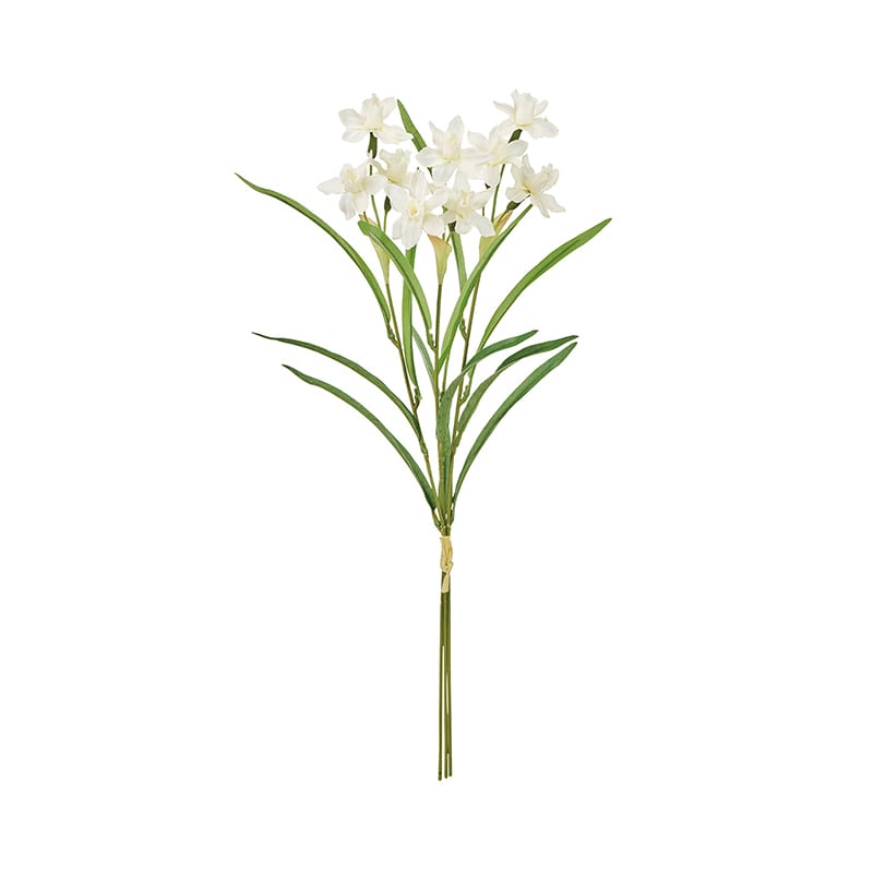 東京堂 造花 水仙バンドル クリーム/ホワイト FM003082-101 1束（ご注文単位1束）【直送品】