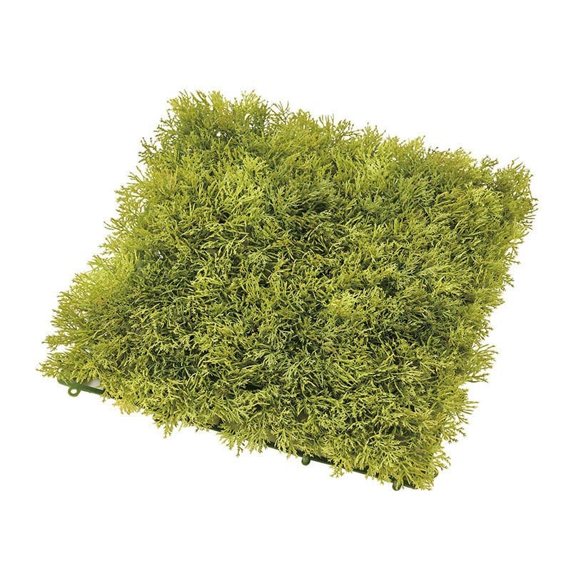 東京堂 ディスプレイ レインディアモスマット イエロー/グリーン FG302507-023 1枚（ご注文単位1枚）【直送品】