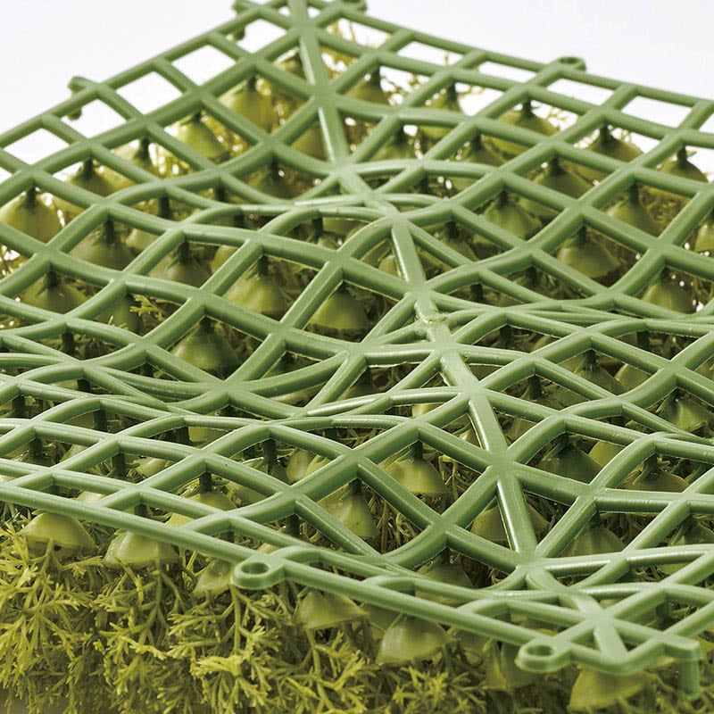 東京堂 ディスプレイ レインディアモスマット イエロー/グリーン FG302507-023 1枚（ご注文単位1枚）【直送品】