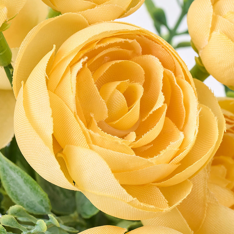 東京堂 造花 ラナンキュラスバンドル イエロー FM000310-004 1束（ご注文単位1束）【直送品】