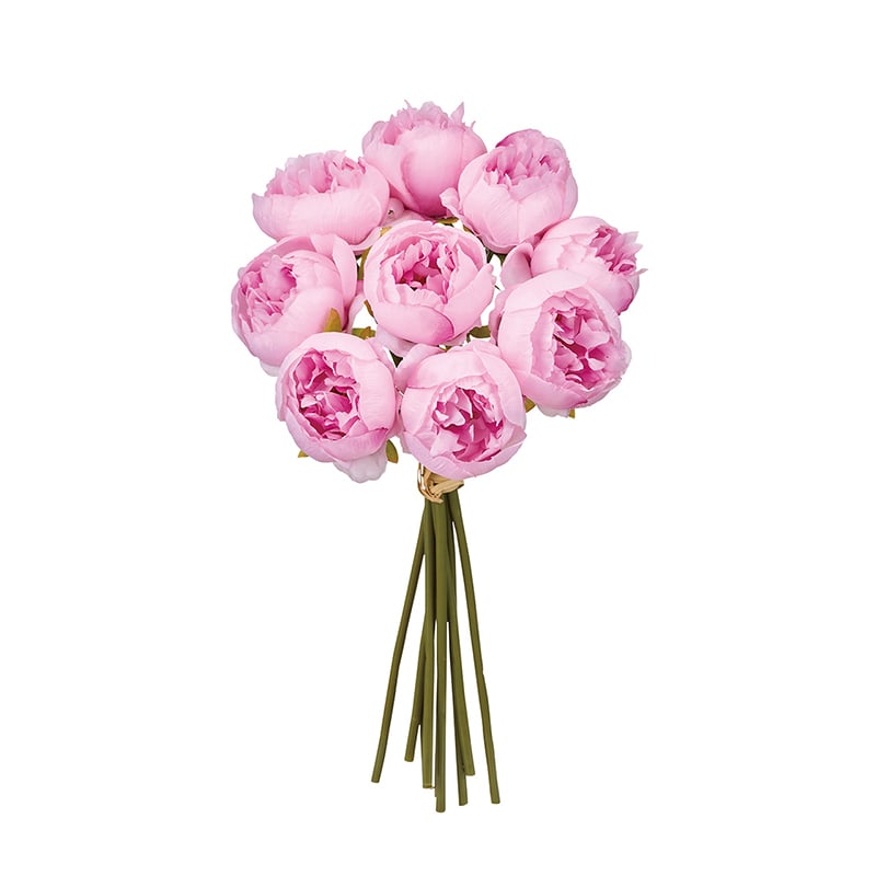 東京堂 造花 アーリーピオニーブーケ ダークピンク FM000409-002 1束(ご注文単位1束)【直送品】