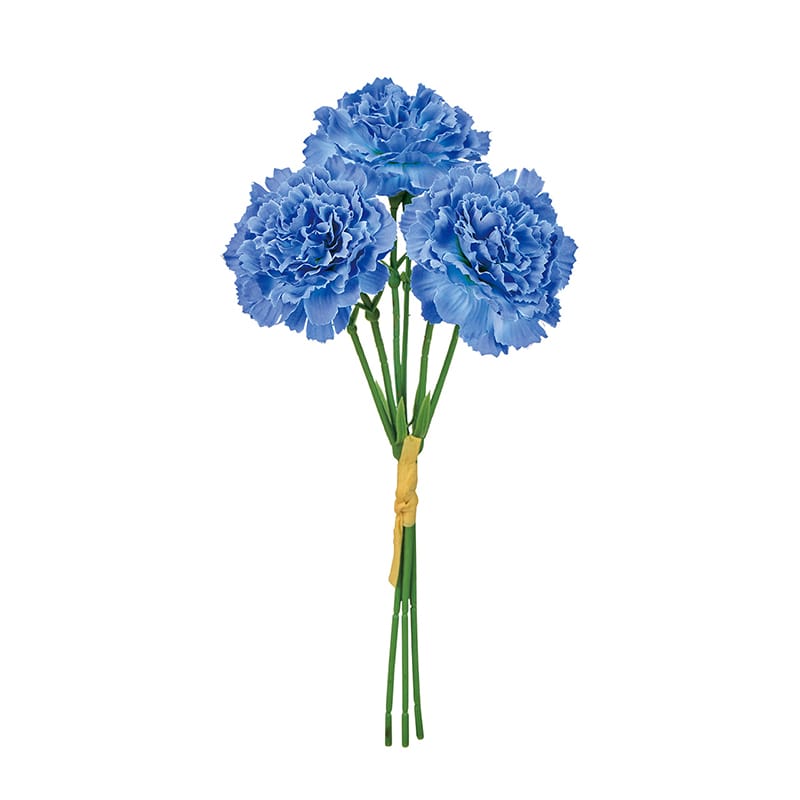 東京堂 造花 ルイカーネーションピック アンティークブルー FM002568-105 1束（ご注文単位1束）【直送品】
