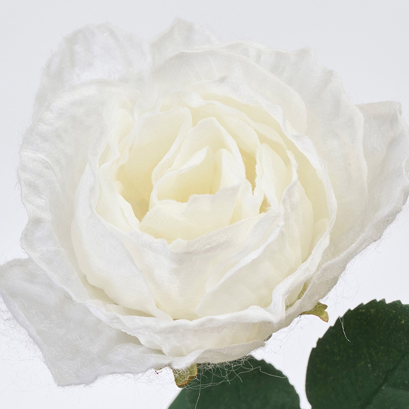 東京堂 造花 エレンローズL ホワイト FM000126-001 1本（ご注文単位1本）【直送品】