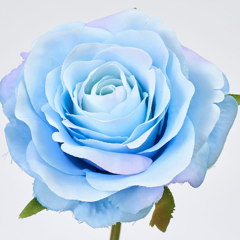東京堂 造花 フロンティアローズ ライトブルー FM002787-010 1本(ご注文単位1本)【直送品】