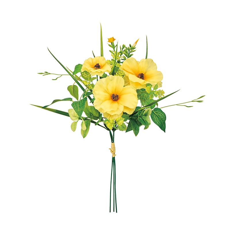 東京堂 造花 ナチュレラナンブーケ イエロー FM005729-004 1束（ご注文単位1束）【直送品】
