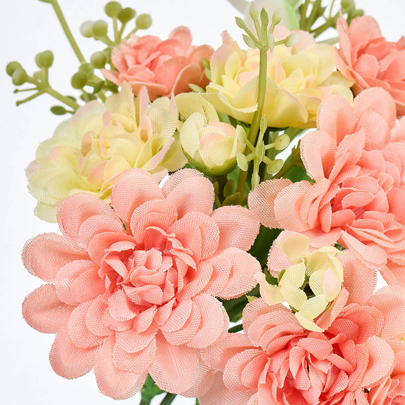 東京堂 造花 フルールマムピック ピーチ/イエロー FM004088-006 1束(ご注文単位1束)【直送品】