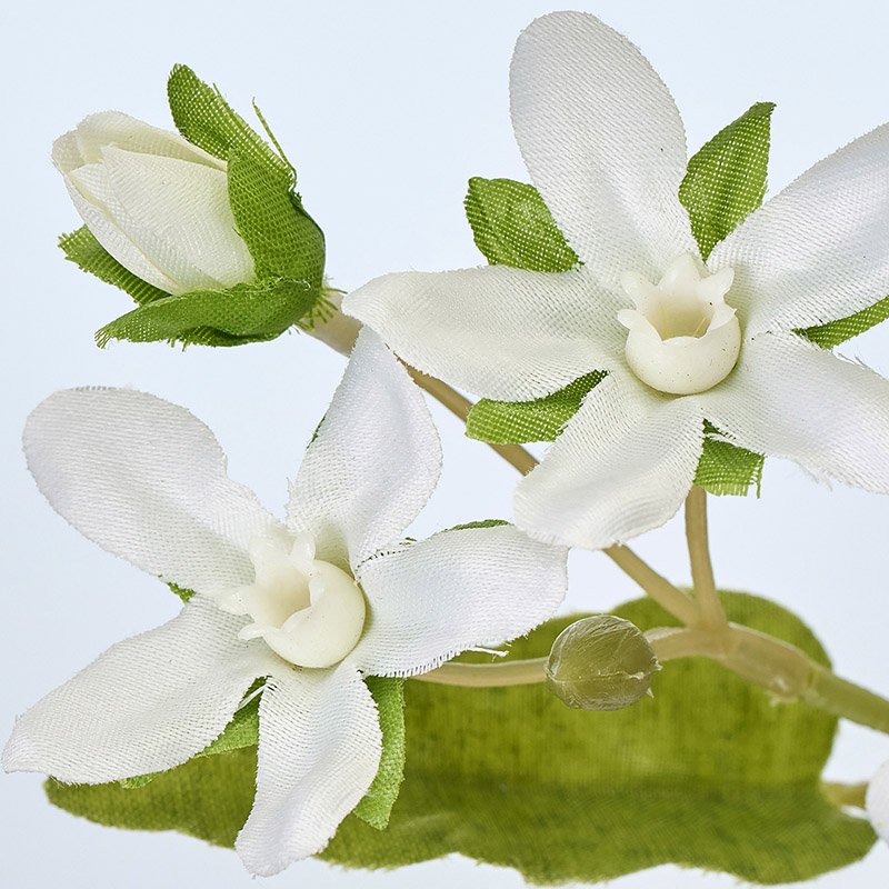 東京堂 造花 ブルースターカレン ホワイト FM006237-001 1本(ご注文単位1本)【直送品】