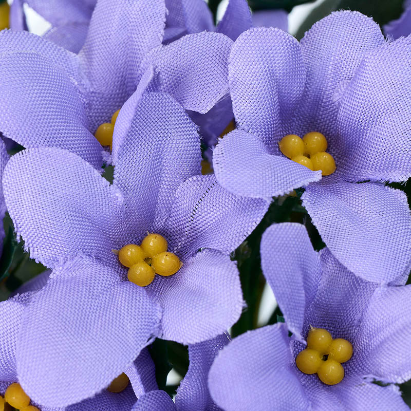 東京堂 造花 セントポーリア ライトラベンダー FM002237-011 1束(ご注文単位1束)【直送品】