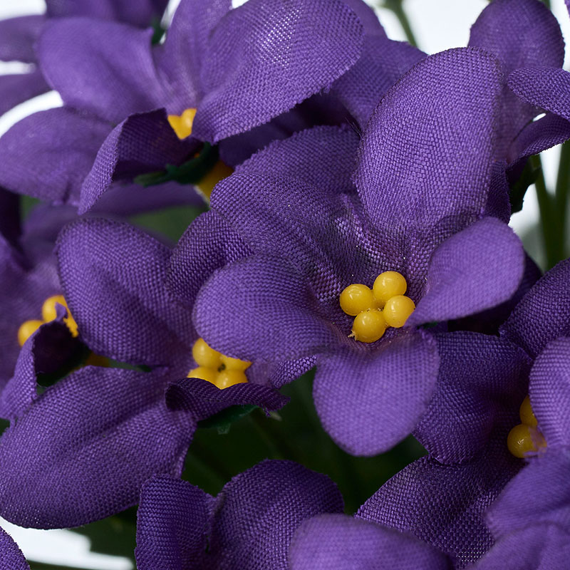 東京堂 造花 セントポーリア ダークパープル FM002237-017 1束(ご注文単位1束)【直送品】