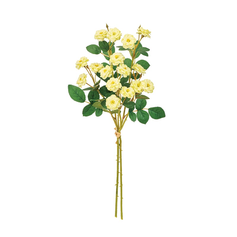 東京堂 造花 マーメイドローズバンドル イエロー FM000123-004 1束（ご注文単位1束）【直送品】