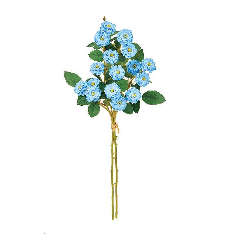 東京堂 造花 マーメイドローズバンドル ブルー FM000123-005 1束（ご注文単位1束）【直送品】