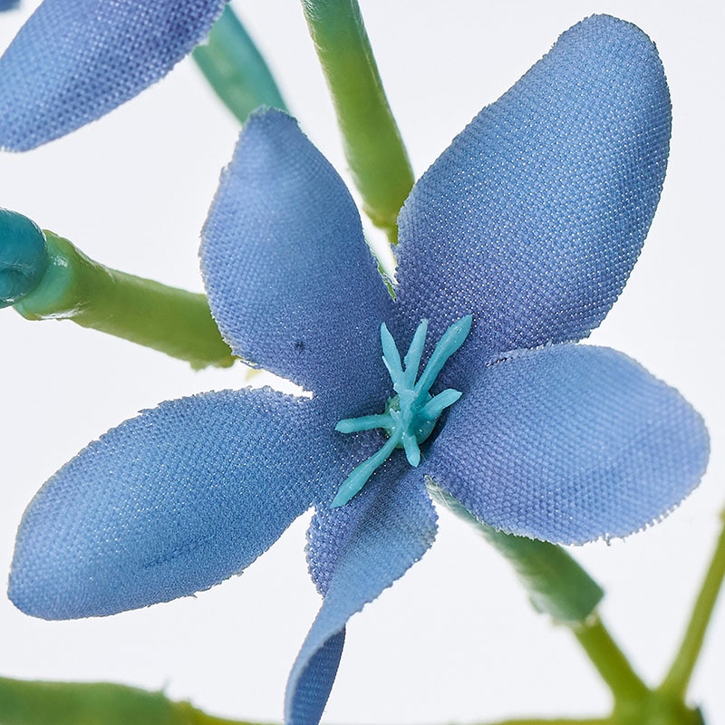 東京堂 造花 ブリーズジャスミン ダークブルー FM302517-010 1本（ご注文単位1本）【直送品】