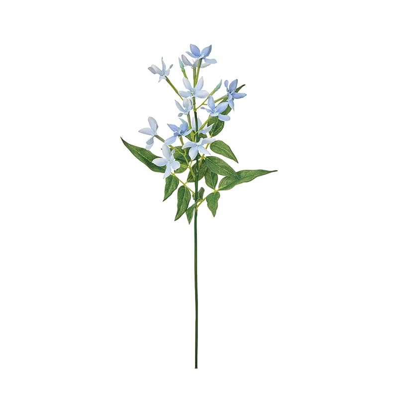 東京堂 造花 ブリーズジャスミン ライトブルー FM302517-105 1本（ご注文単位1本）【直送品】