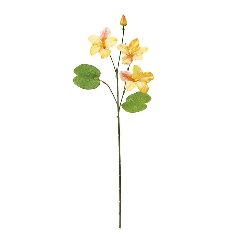 東京堂 造花 パラディバウヒニア イエロー/オレンジ FM003120-004 1本（ご注文単位1本）【直送品】