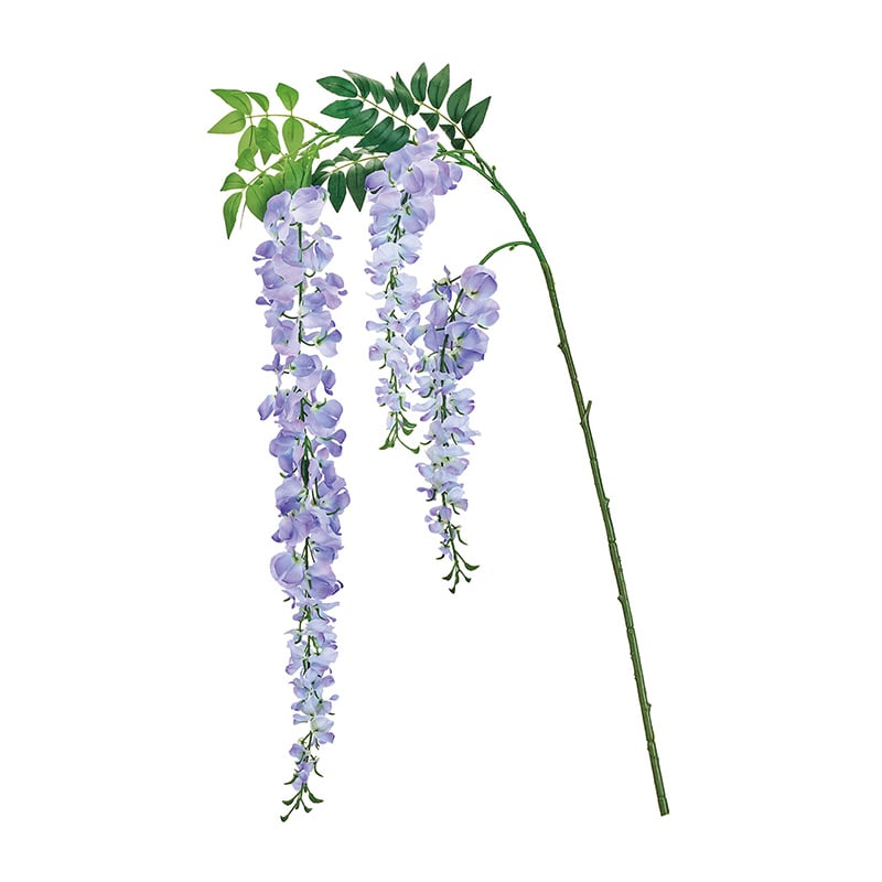 東京堂 造花 涼の藤枝 大 ブルー/ラベンダー FM000521-011 1本（ご注文単位1本）【直送品】