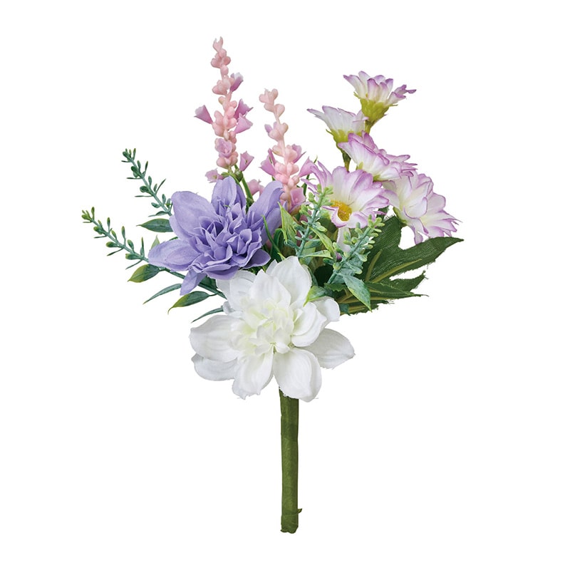 東京堂 造花 お供えミニダリアバンドル  ZA005481 1個（ご注文単位1個）【直送品】