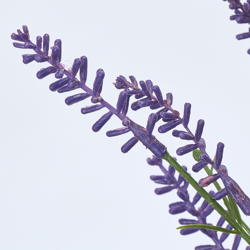 東京堂 造花 アルザスラベンダーブッシュ ラベンダー FM302528 1本（ご注文単位1本）【直送品】