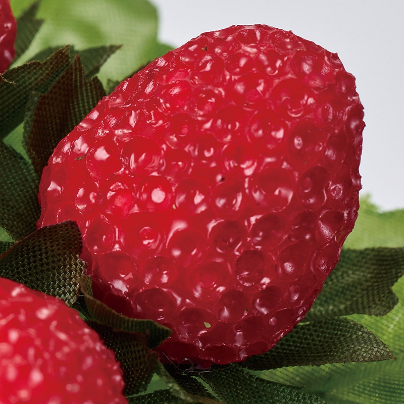 東京堂 造花 ワイルドストロベリーピック レッド FM005940 1束(ご注文単位1束)【直送品】