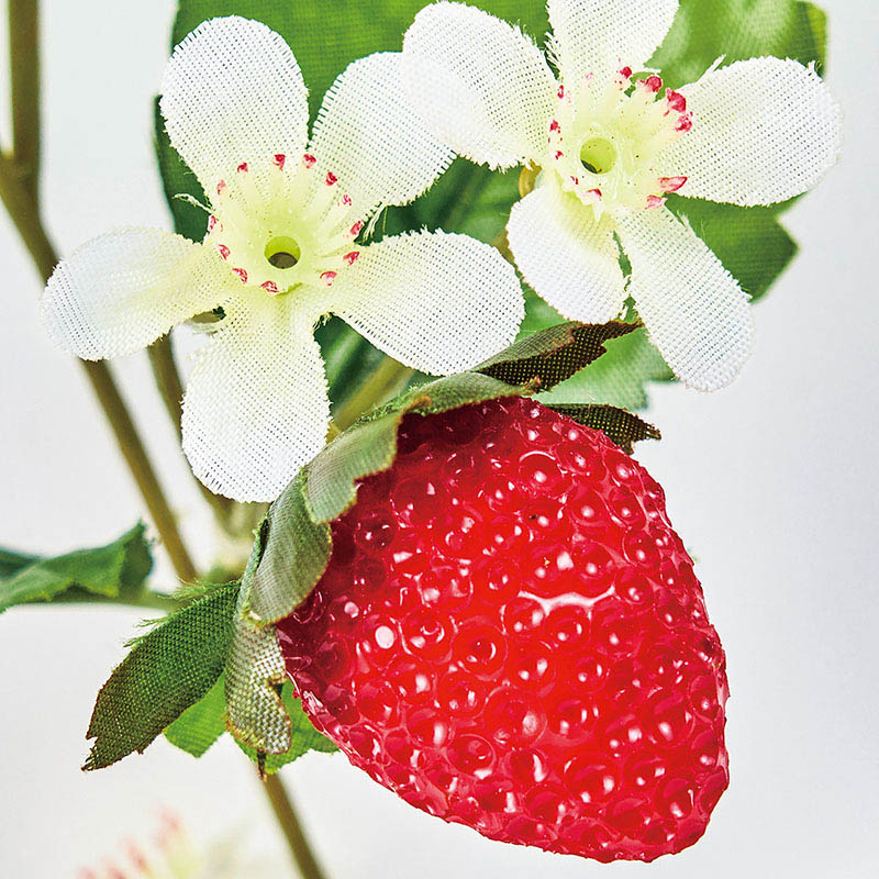 東京堂 造花 ストロベリーガーランド レッド FM005941 1本(ご注文単位1本)【直送品】