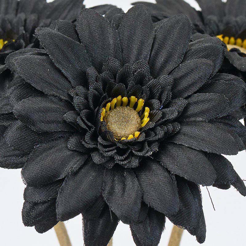 東京堂 造花 シャビーガーベラバンドル ブラック FM002833-020 1束（ご注文単位1束）【直送品】