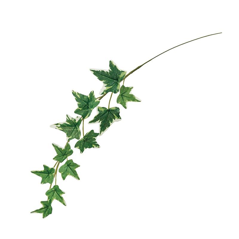 東京堂 造花 ショートアイビーピック ホワイトグリーン FG000124-023 1束(ご注文単位1束)【直送品】