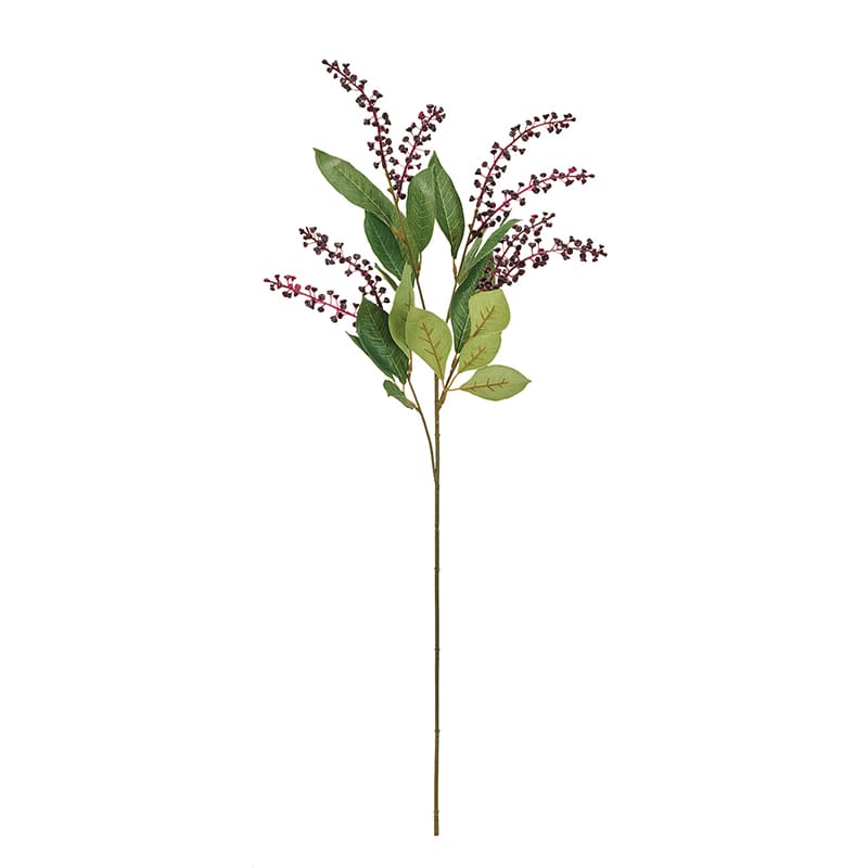 東京堂 造花 ヤマゴボウ バーガンディ/パープル FM561 1本（ご注文単位1本）【直送品】