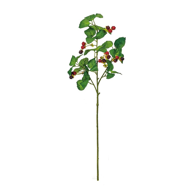 東京堂 造花 ワイルドラズベリー レッドグリーン FM000214 1本（ご注文単位1本）【直送品】