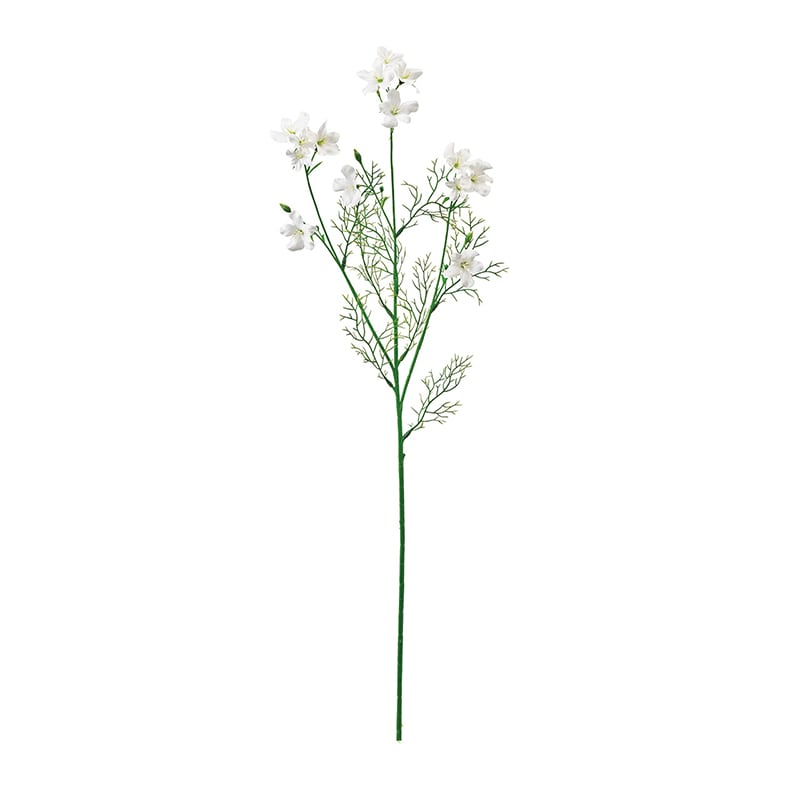 東京堂 造花 デルフィニウムシネンシス ホワイト FM002994-001 1本（ご注文単位1本）【直送品】