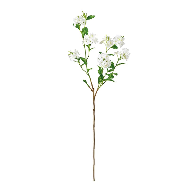 東京堂 造花 チェリナブロッサムブランチL ホワイト FM003680-001 1本(ご注文単位1本)【直送品】