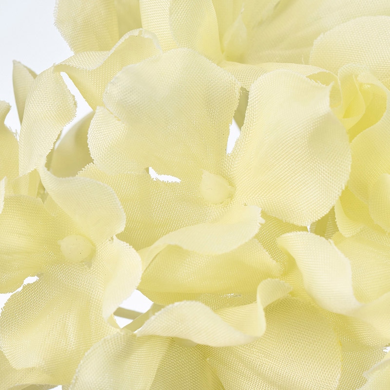 東京堂 造花 シャルムハイドレンジア ライトイエロー FM005120-004 1本(ご注文単位12本)【直送品】