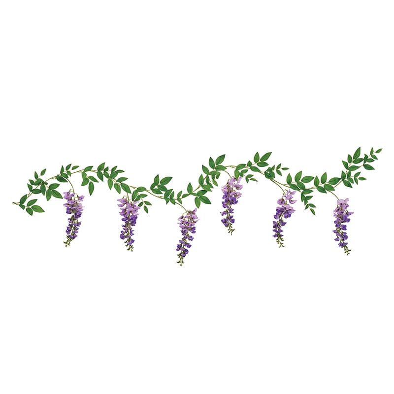 東京堂 造花 かすみ藤ガーランド パープル FM008350-017 1本（ご注文単位1本）【直送品】