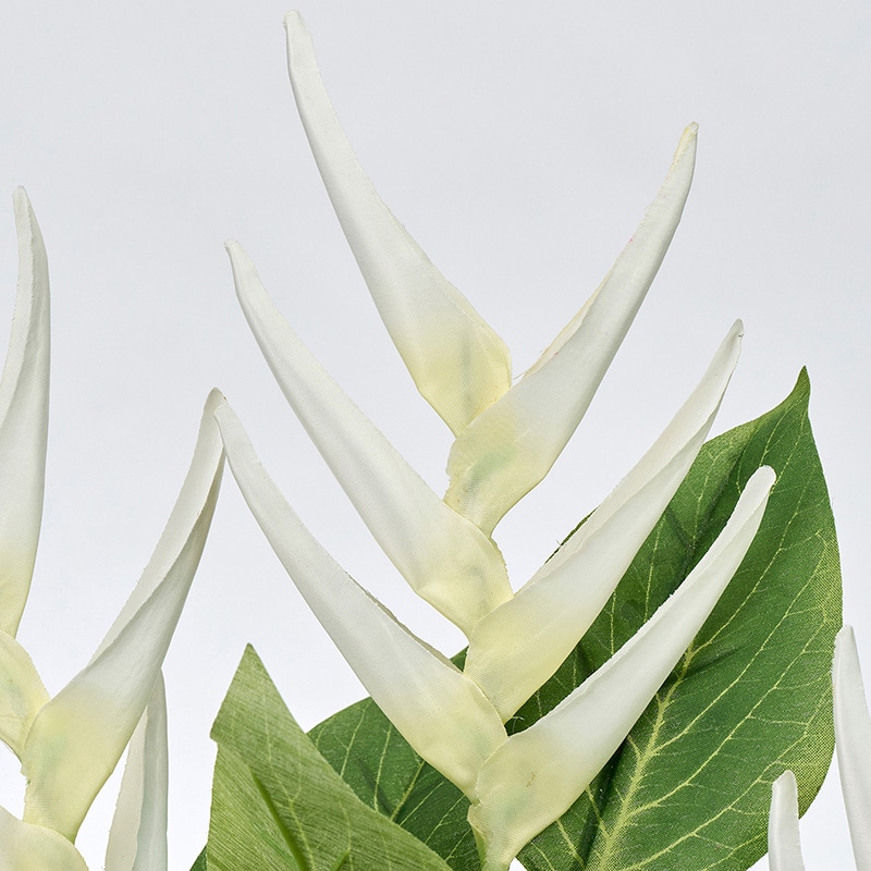 東京堂 造花 パラディヘリコニアブッシュ クリーム FM007832-001 1本(ご注文単位1本)【直送品】