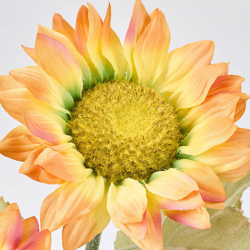 東京堂 造花 ユニコーンサンフラワー イエロー/オレンジ FM005078 1本(ご注文単位1本)【直送品】