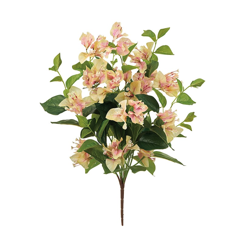 東京堂 造花 フィールブーゲンビリアブッシュ ピンク/イエロー FM001837-004 1本（ご注文単位1本）【直送品】