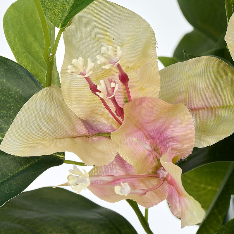 東京堂 造花 フィールブーゲンビリアブッシュ ピンク/イエロー FM001837-004 1本(ご注文単位1本)【直送品】