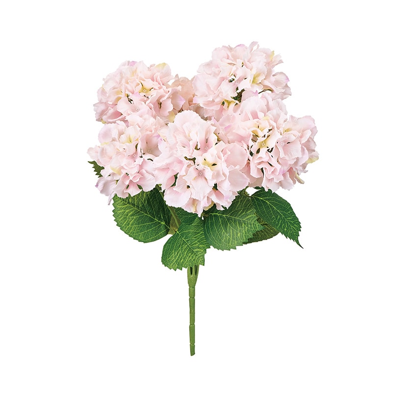 東京堂 造花 ブライトハイドレンジアブッシュ ライトピンク FM007920-002 1本(ご注文単位1本)【直送品】