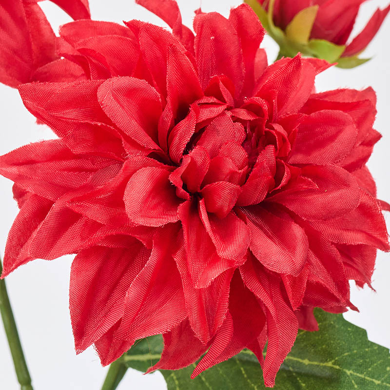 東京堂 造花 ミディダリア レッド FM005554-003 1本(ご注文単位1本)【直送品】