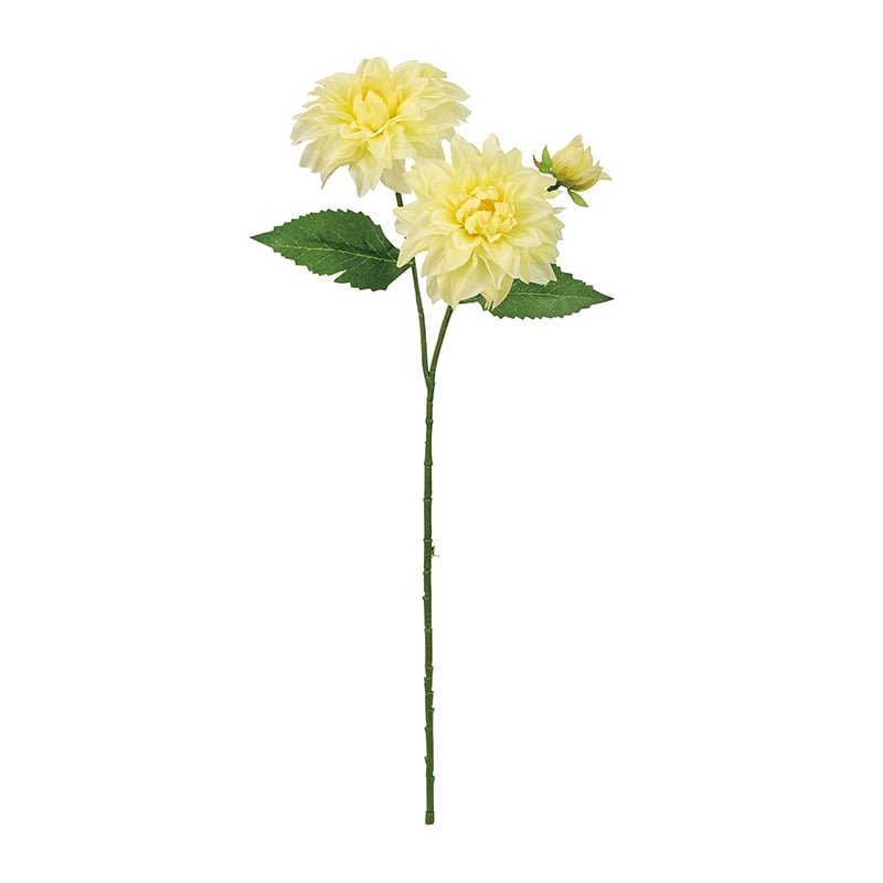 東京堂 造花 ミディダリア イエロー FM005554-004 1本(ご注文単位1本)【直送品】