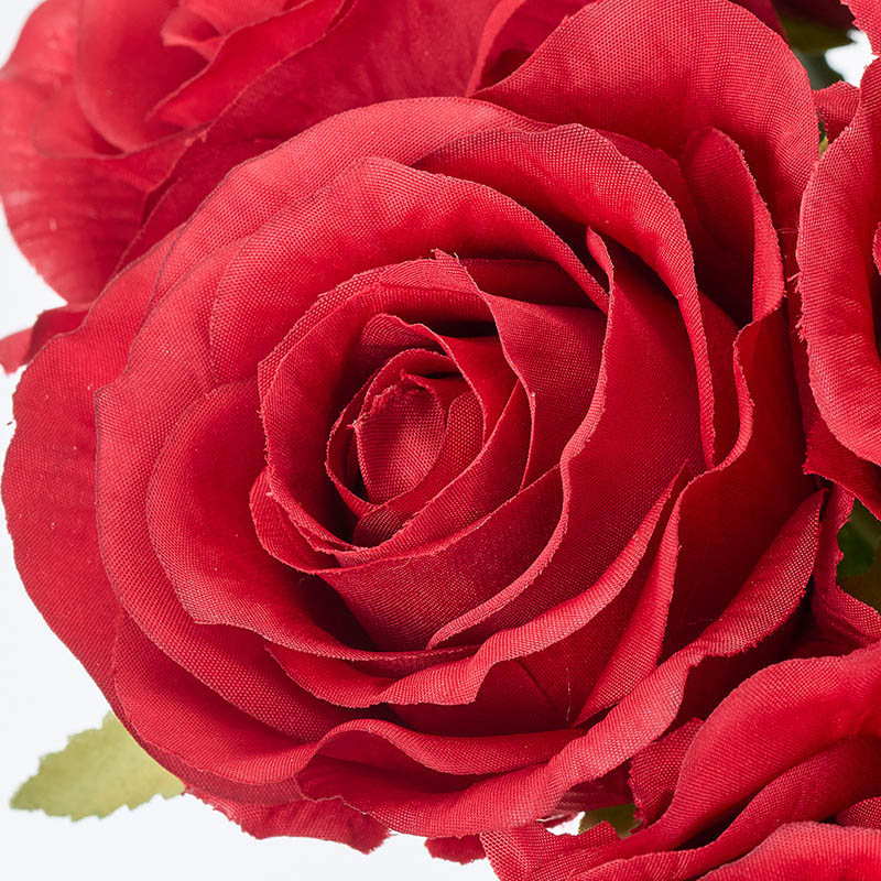 東京堂 造花 アシュレイローズバンドル レッド FM001620-003 1束(ご注文単位1束)【直送品】