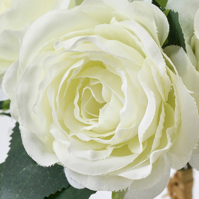 東京堂 造花 パステルローズピック クリーム/ホワイト FM003230-001 1束（ご注文単位1束）【直送品】