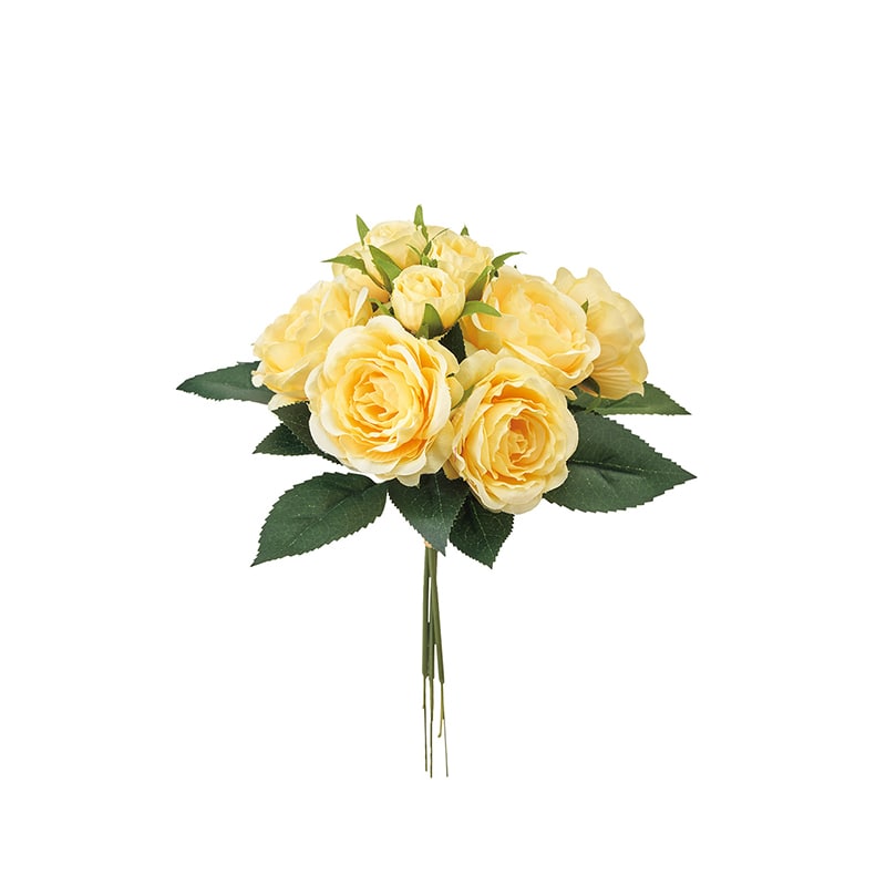 東京堂 造花 パステルローズピック イエロー FM003230-004 1束(ご注文単位1束)【直送品】