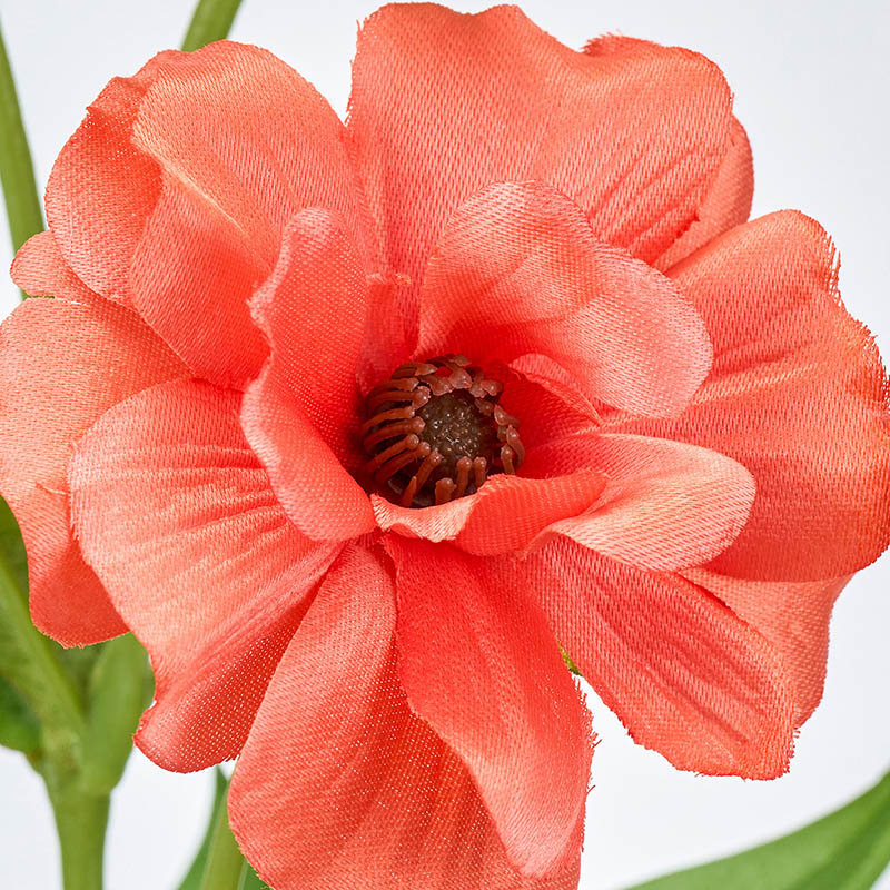 東京堂 造花 フリンジラナンキュラス オレンジ FM001123-009 1本(ご注文単位1本)【直送品】