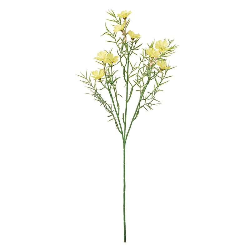 東京堂 造花 ミルブロッサムスプレー イエロー FM2180-4 1本（ご注文単位1本）【直送品】